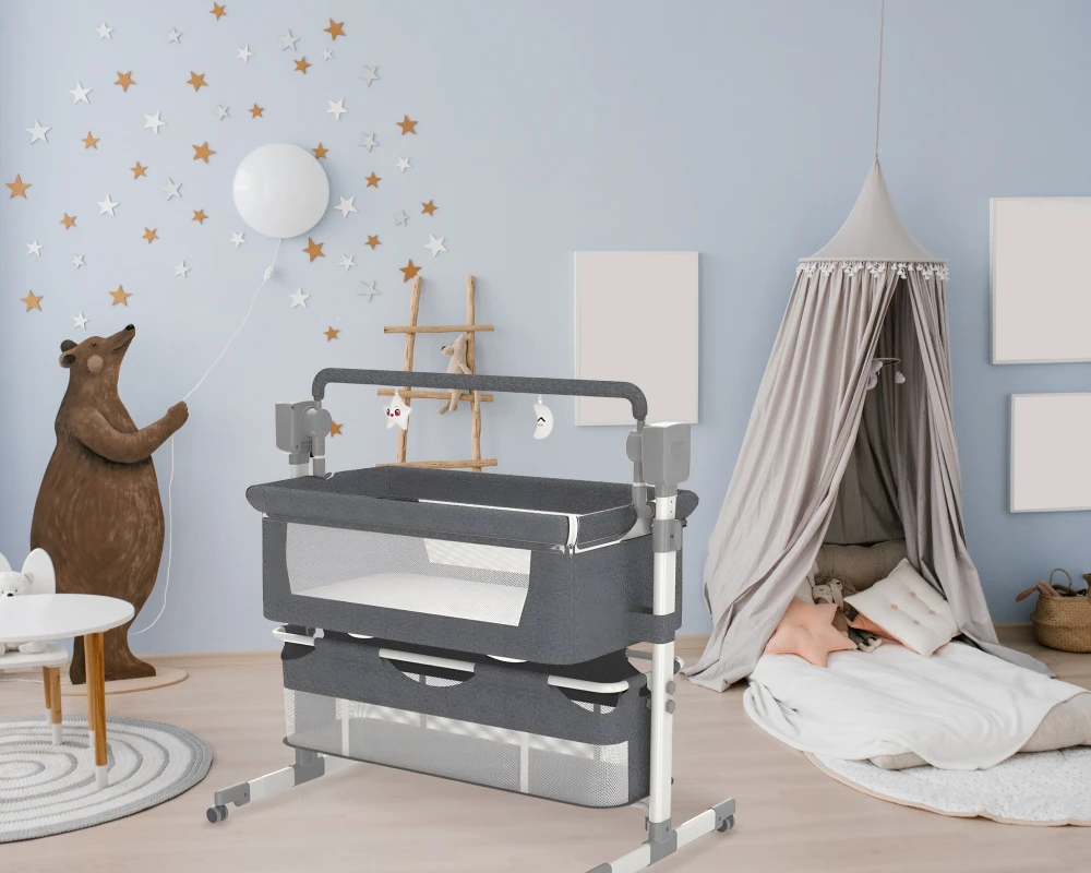 modern design rocking bassinet